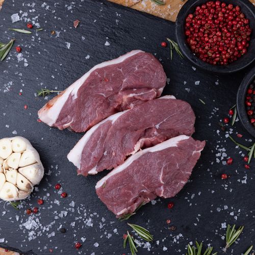 Lamb chump steak