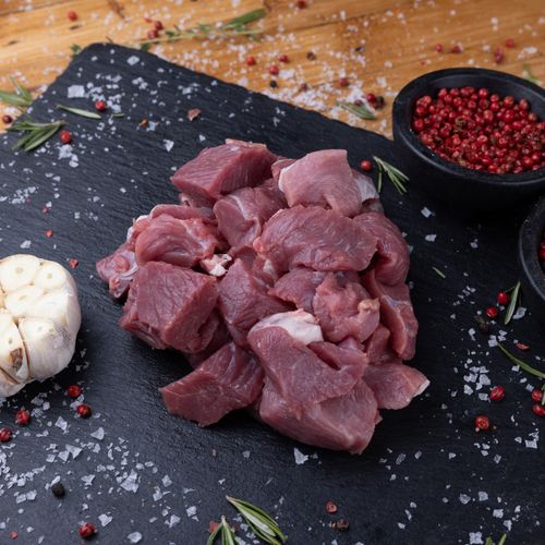 Special diced lamb