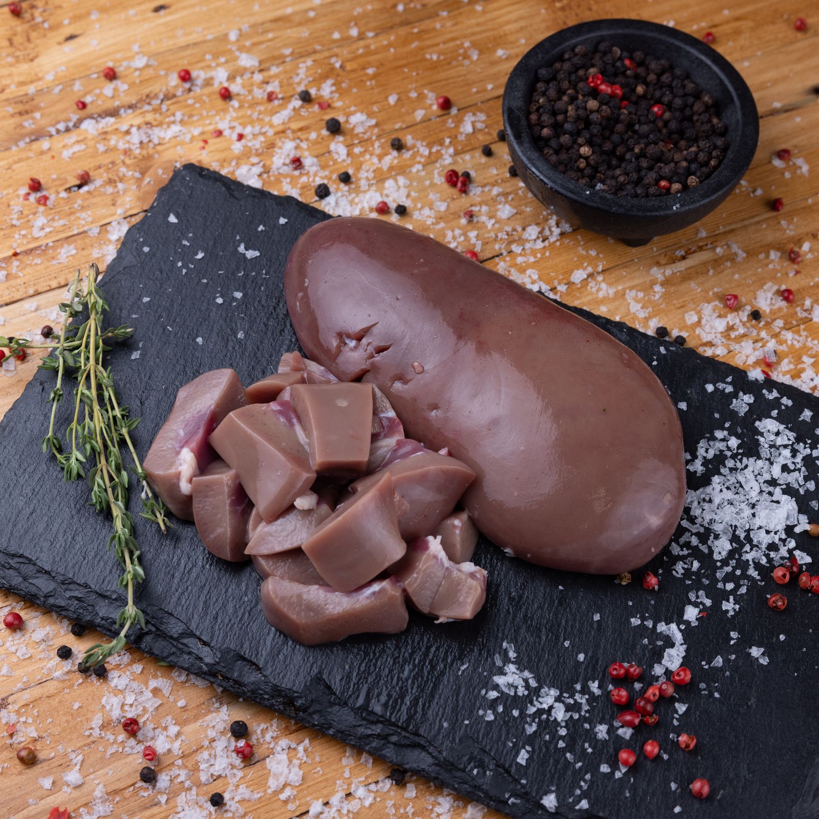 fresh pig kidney