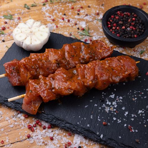 Pork kebab