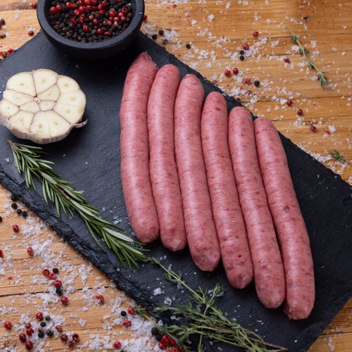 Beef sausage