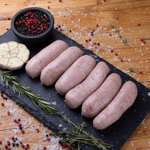 Pork & apple sausage
