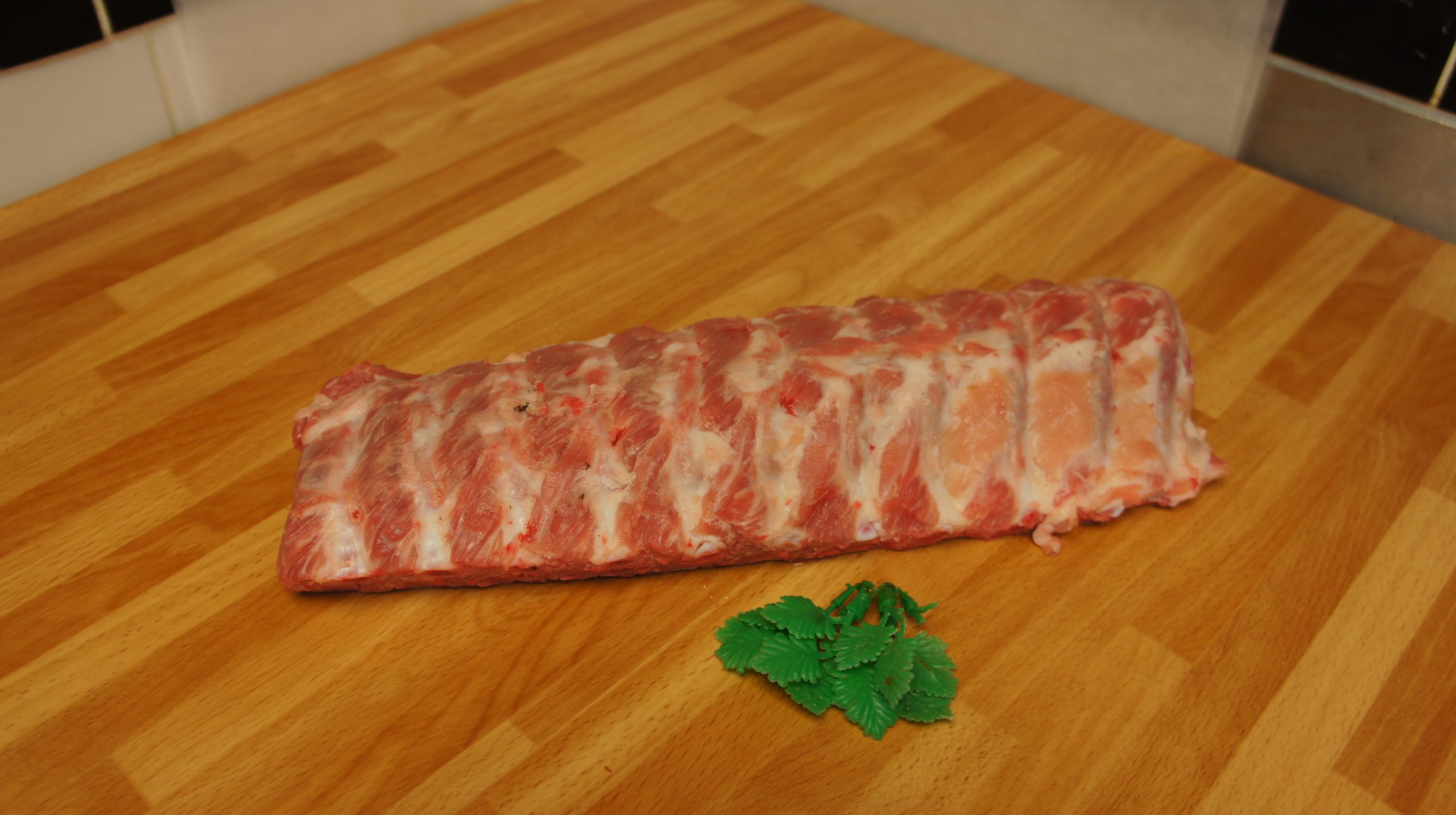Pork Rack Rib's 250g D.T.Law Butchers Butchers in Lancashire